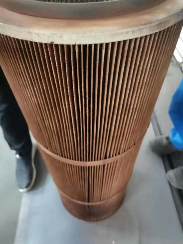 離子切割除塵濾芯現場