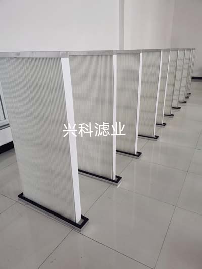 板框除塵濾芯焊接切割板框除塵濾芯